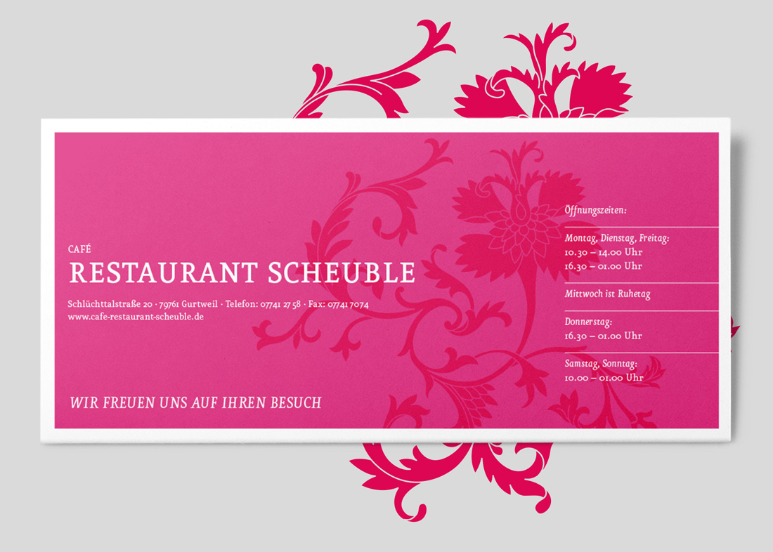 Logo Restaurant Scheuble Gurtweil