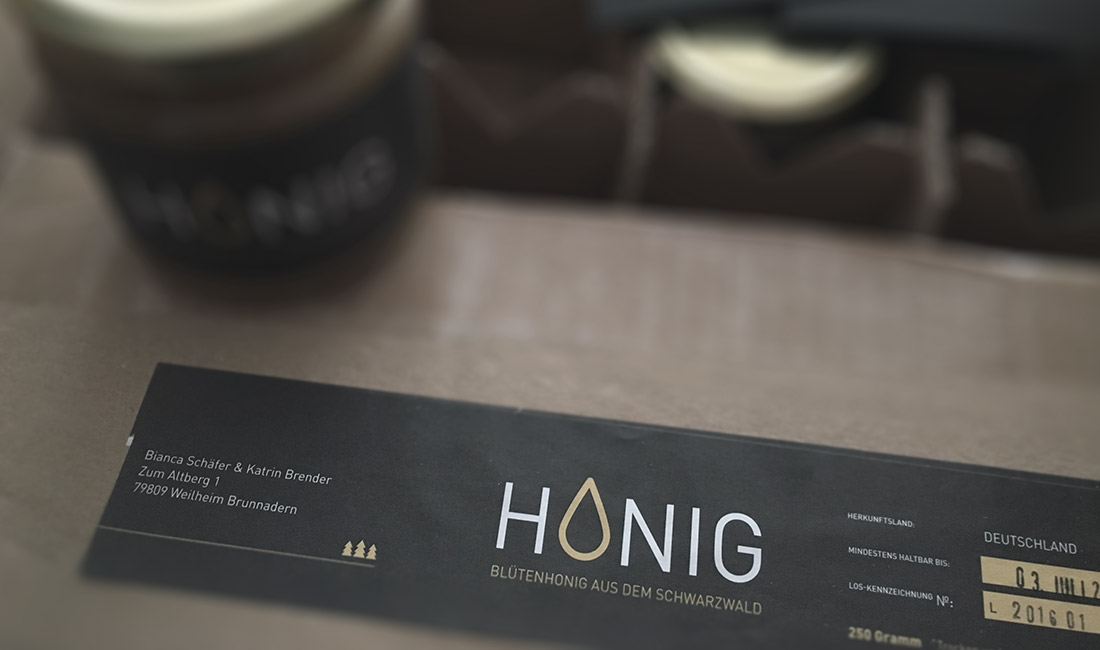 Honig aus dem Schwarzwald Label
