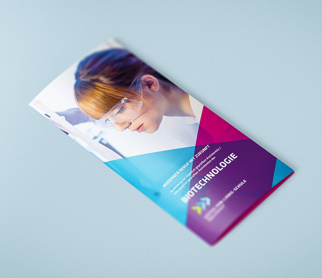 Flyer Biotechnologie Justus von Liebig Schule Waldshut