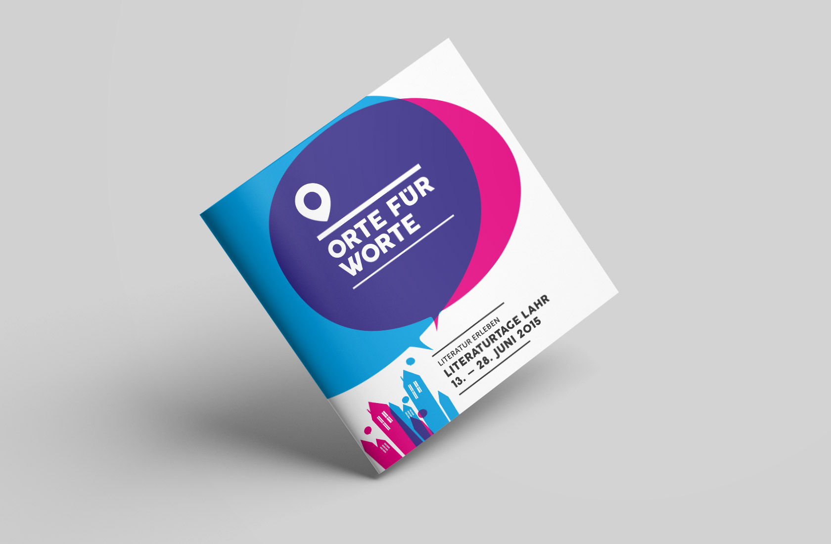 Broschüre Orte für Worte