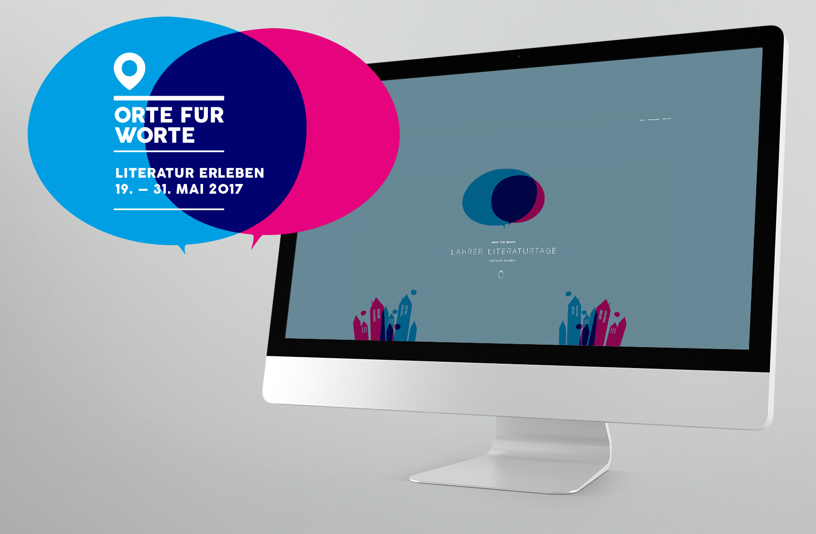 Webseite Orte für Worte