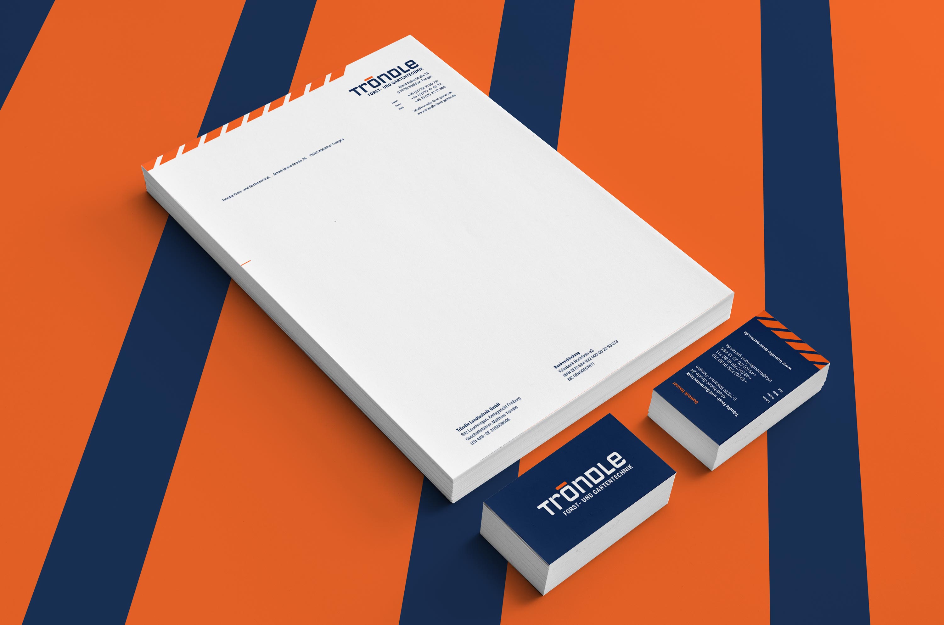 Tröndle Forst- und Gartentechnik - Geschäftsausstattung