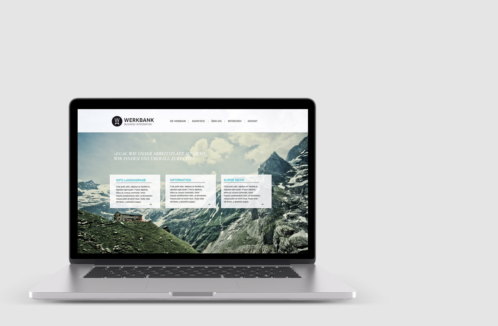 Werkbank Internet Auftritt