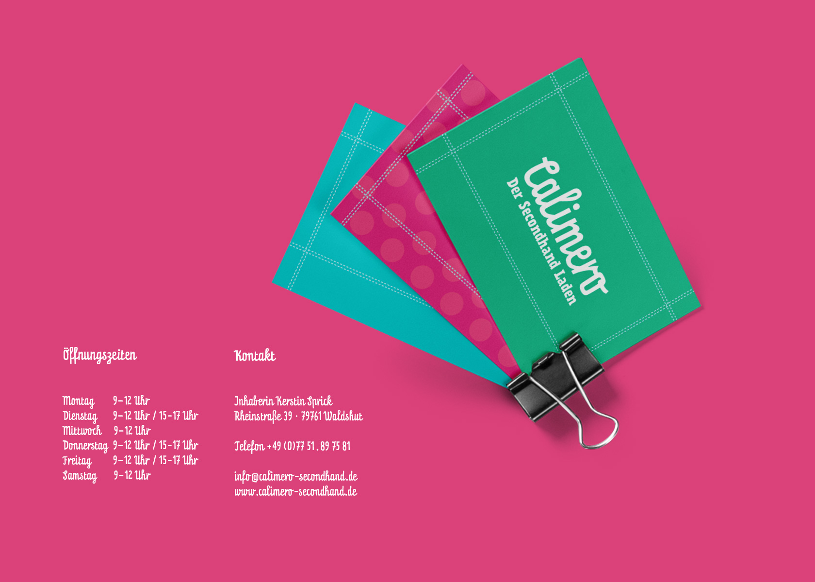 Calimero Second Hand Laden Waldshut Webseite