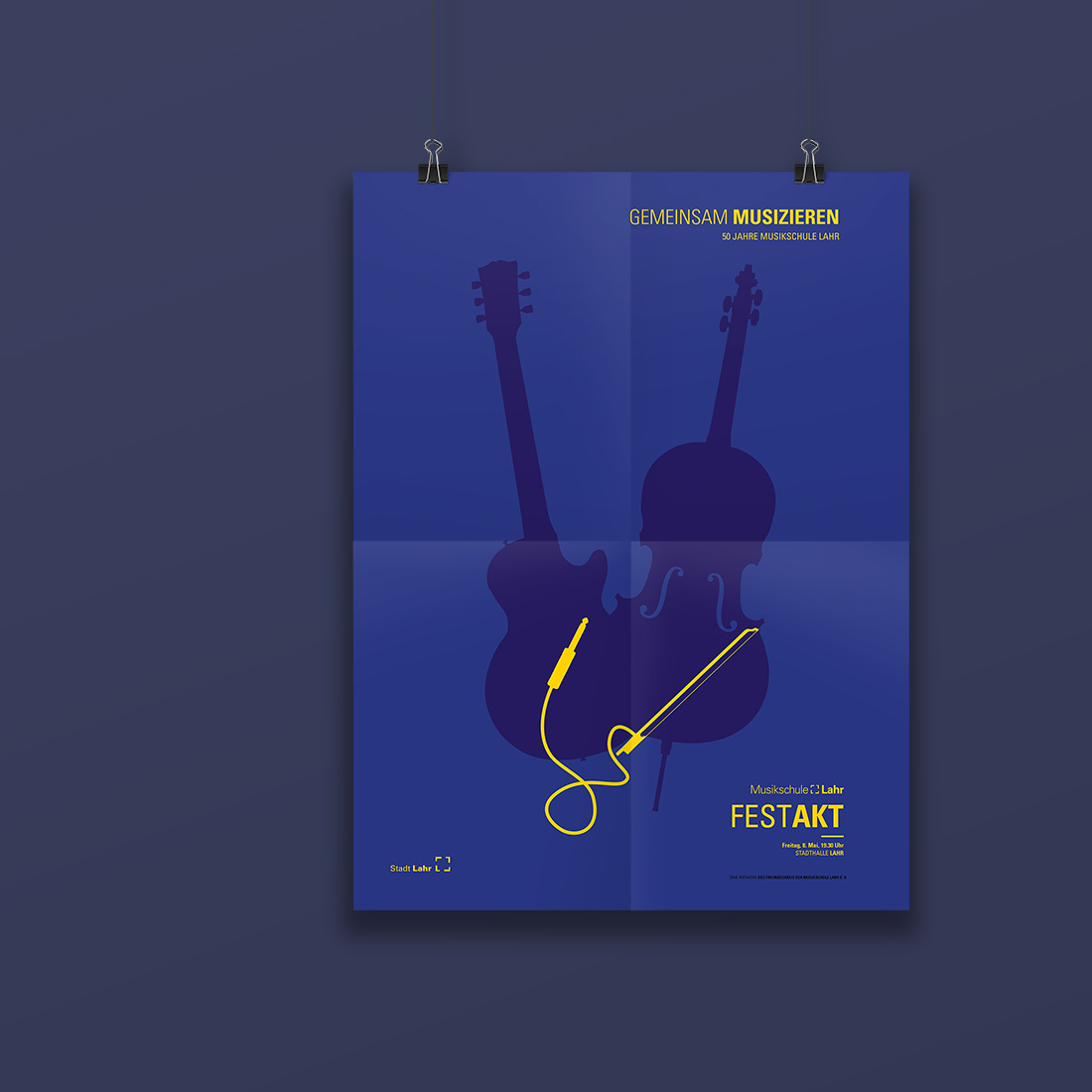 Festakt Musikschule Lahr Plakat