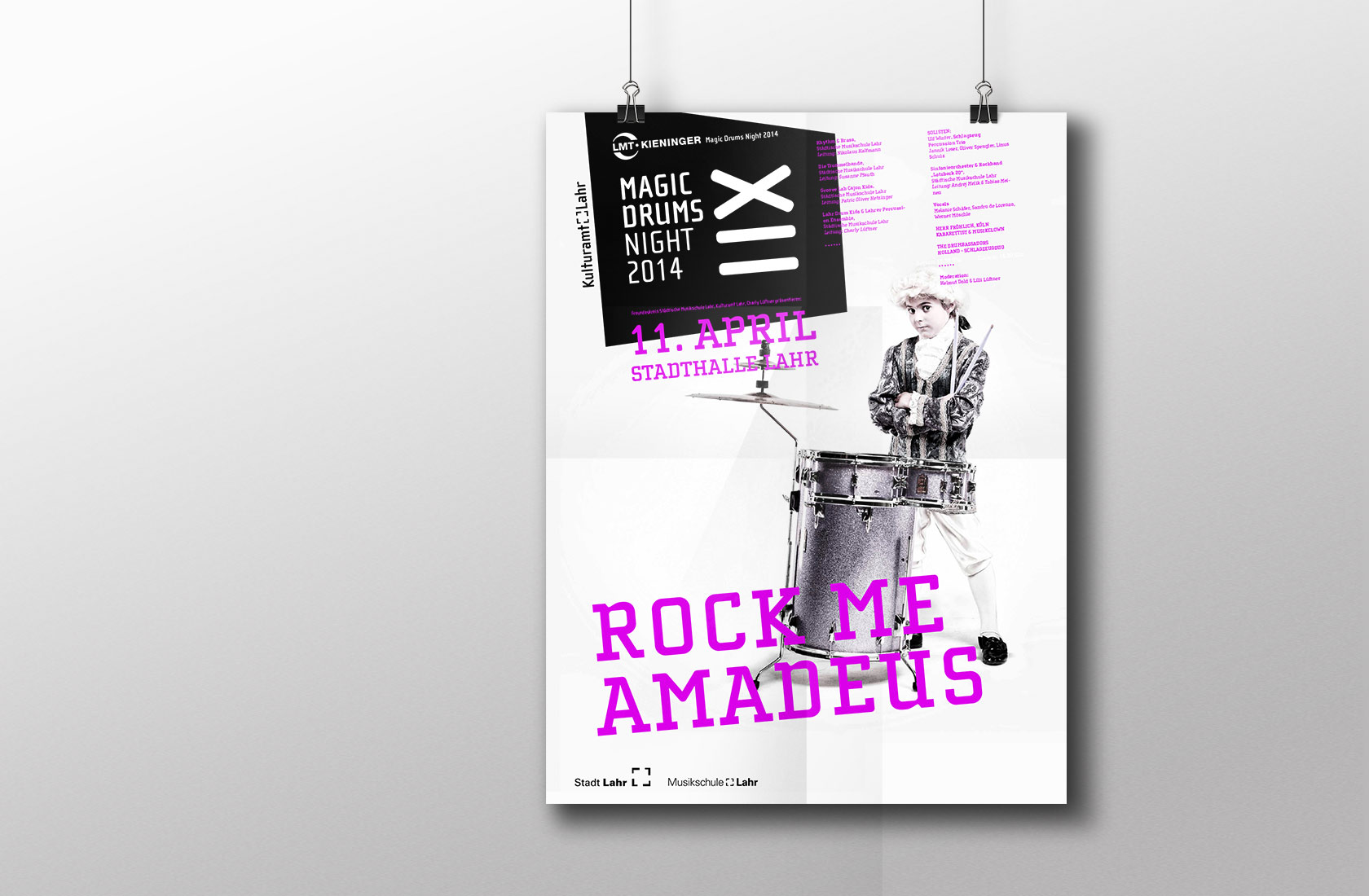 Magic Drums Lahr Poster 2014