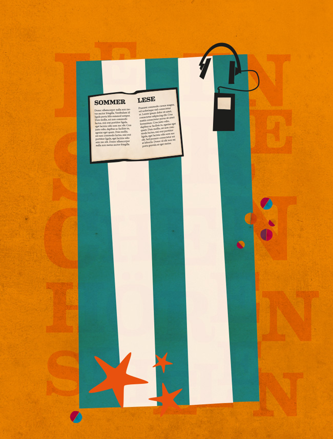 Zeichnung für Mediathek Lahr Plakat 