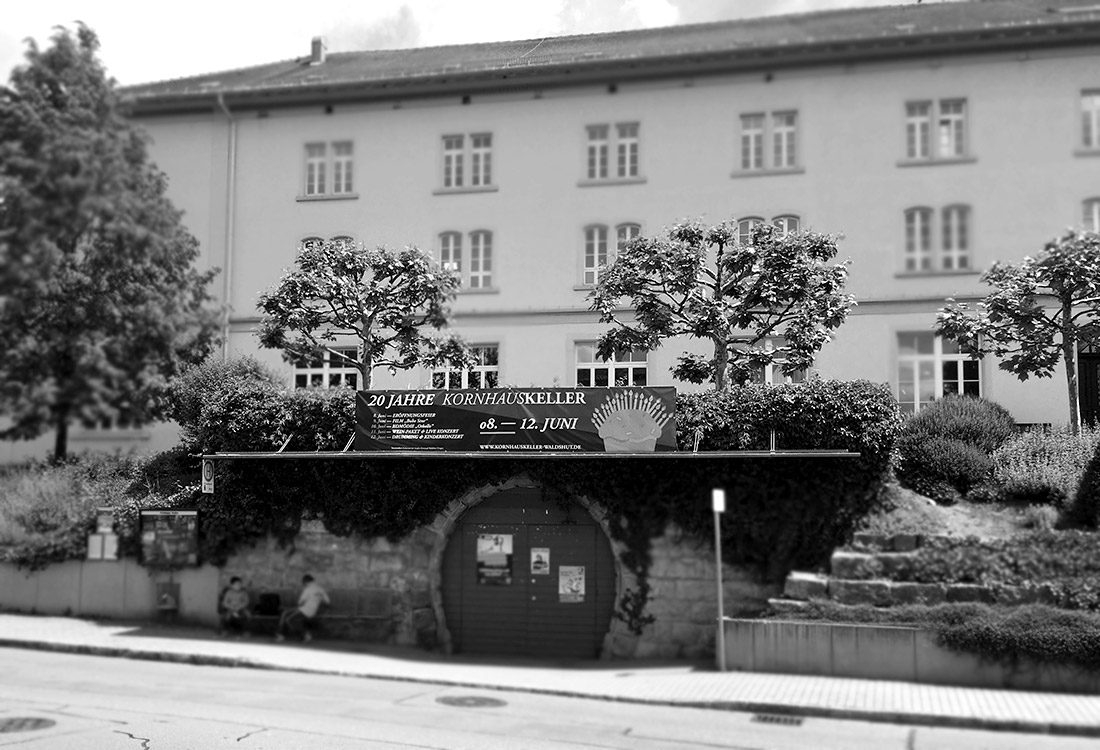 Werbebanner Design Kornhauskeller Waldshut