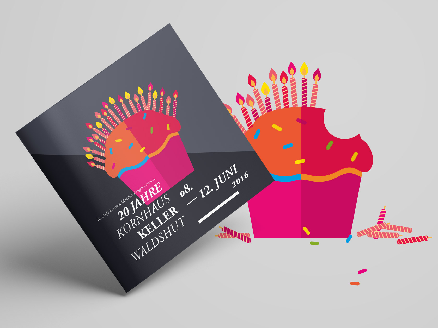 Grafikdesign Broschüre Kornhauskeller Waldhsut