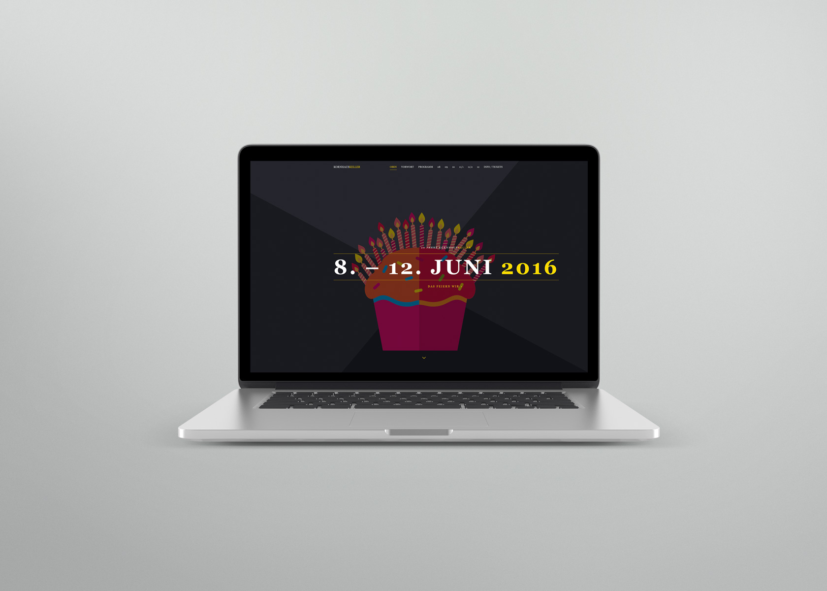 Grafikdesign Broschüre Kultur