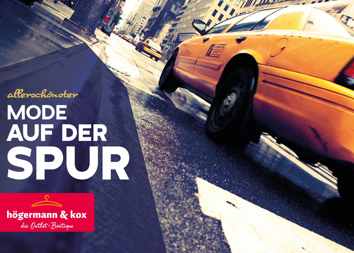 Printkampagne New York Högermann & Kox